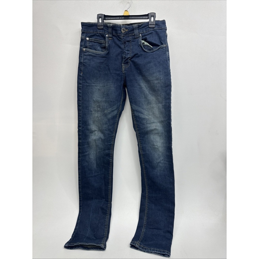 Y2K Marc Ecko Boot Cut Baggy Cut & Sew Grunge Skater Hip Hop Jeans 30x32